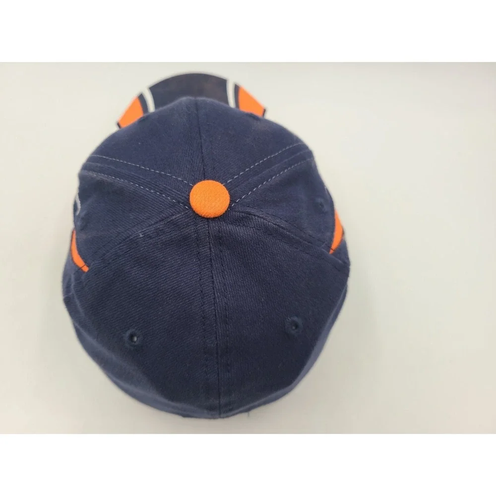 Youth Chicago Bears Reebok Flex Fitted Hat Cap Boy Girl NFL Football Blue Orange